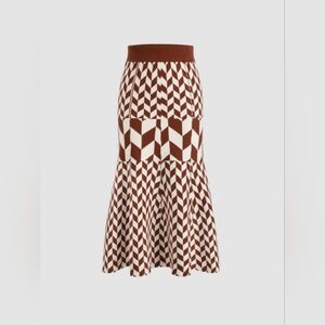 EYESORE Knit Midi Skirt